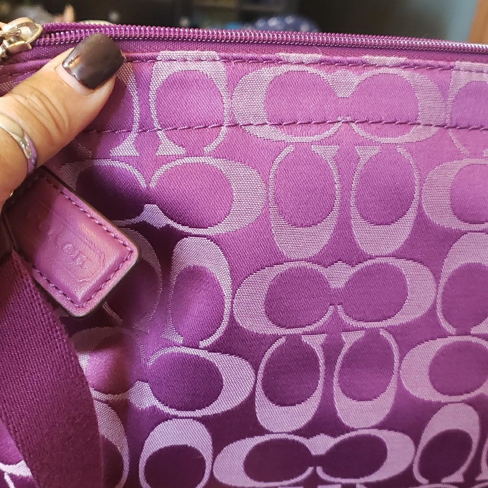 Coach cross purse